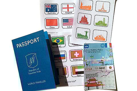 Traveller Kids Play Passport
