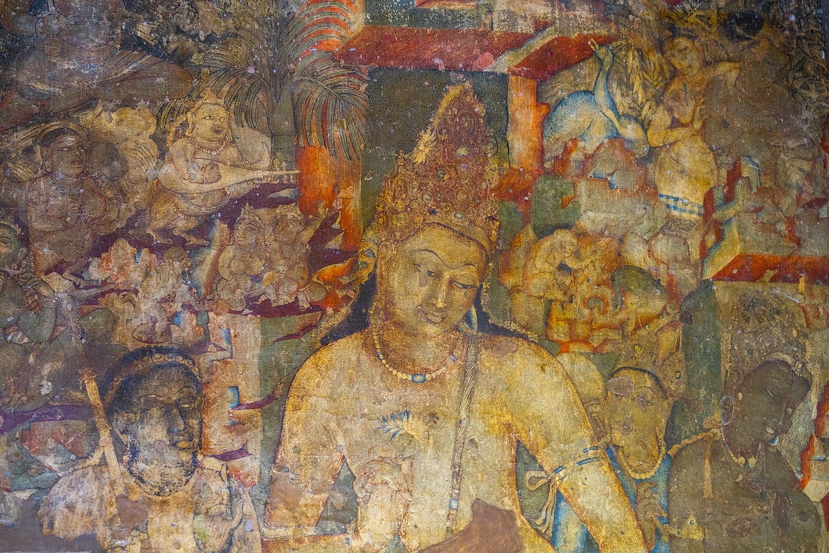 Inside the Ajanta Caves