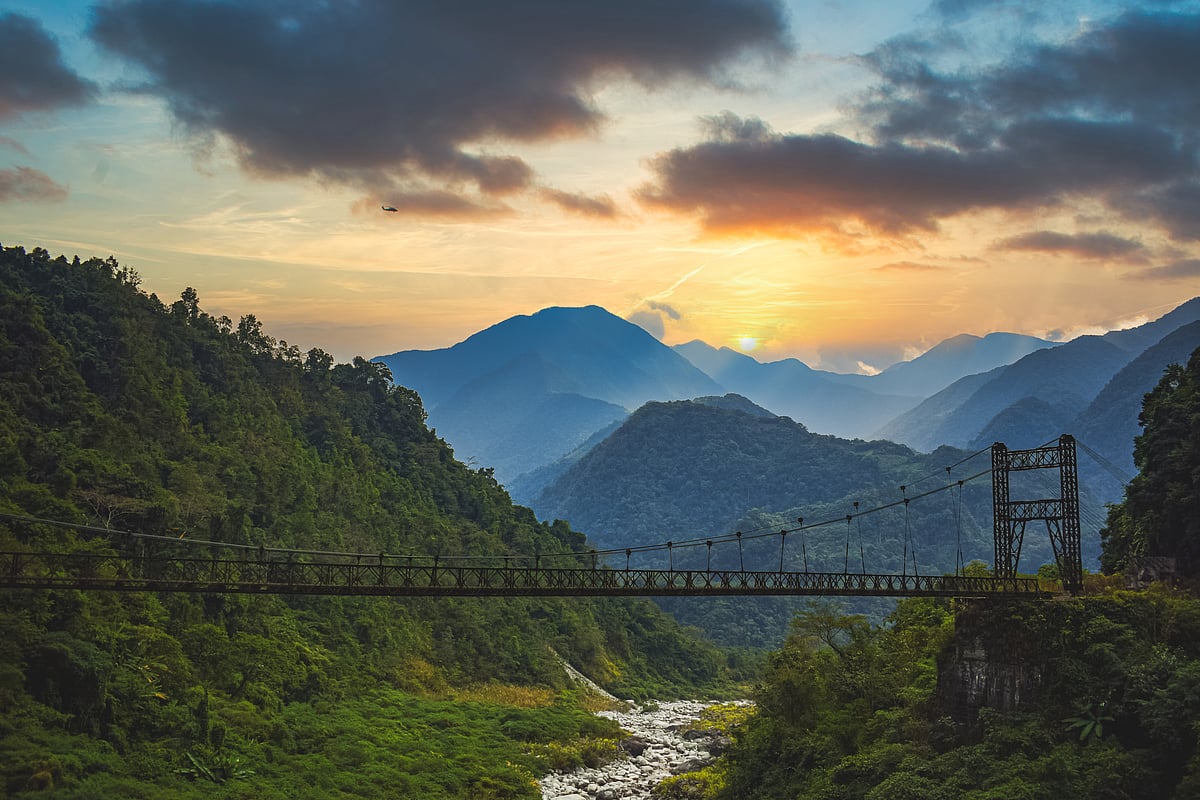 A landscape of Arunachal Pradesh