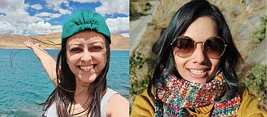 Chindi Safar : Shobita Negi (COO) (left) and Sonali Verma (CEO)