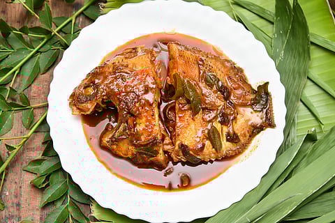 Karimeen curry