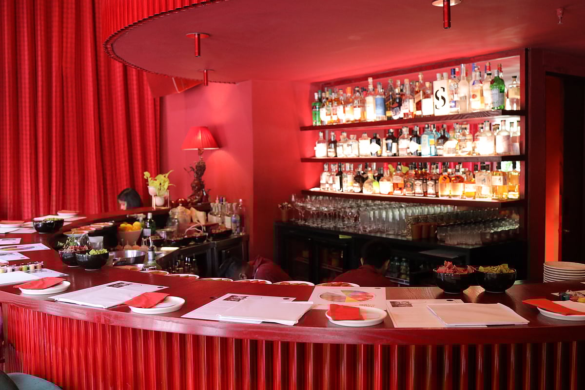 TTI Luxe : The art therapy session is all set up at Red, Vasant Vihar.