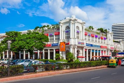 A view of Connaught Place
