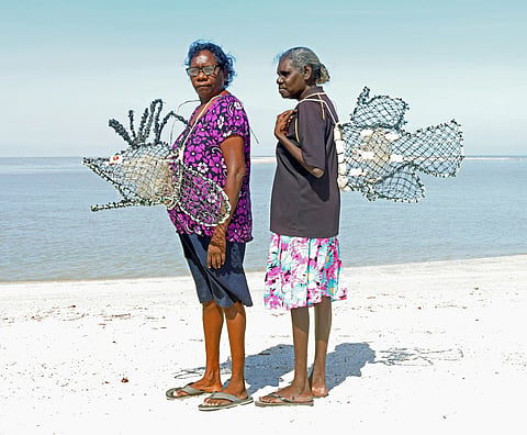 Ghost net wearable fashion