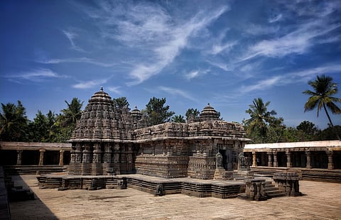 A fine example of the Hoysala style. the temple is built on a star-shaped plan