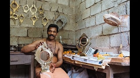A craftsman at work 