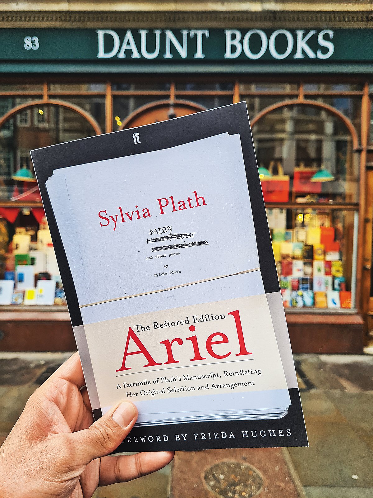 A rare find at Daunt Books Marylebone