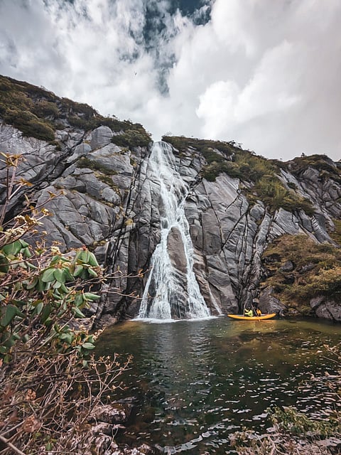 The Upper Dibang lake kayaking