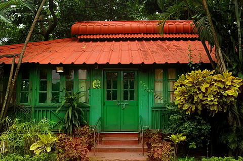 The centuries-old cabin of the Calcutta Ladies Golf Club