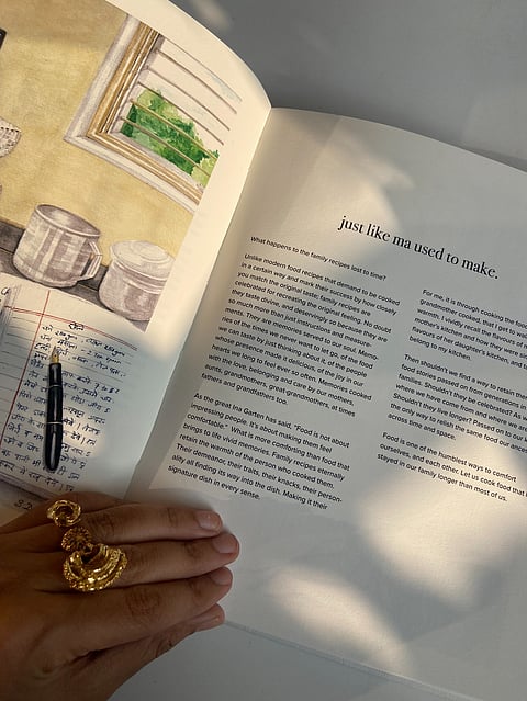 'Nivaala is a platform that encourages people to treat their family recipes as tangible heirlooms'