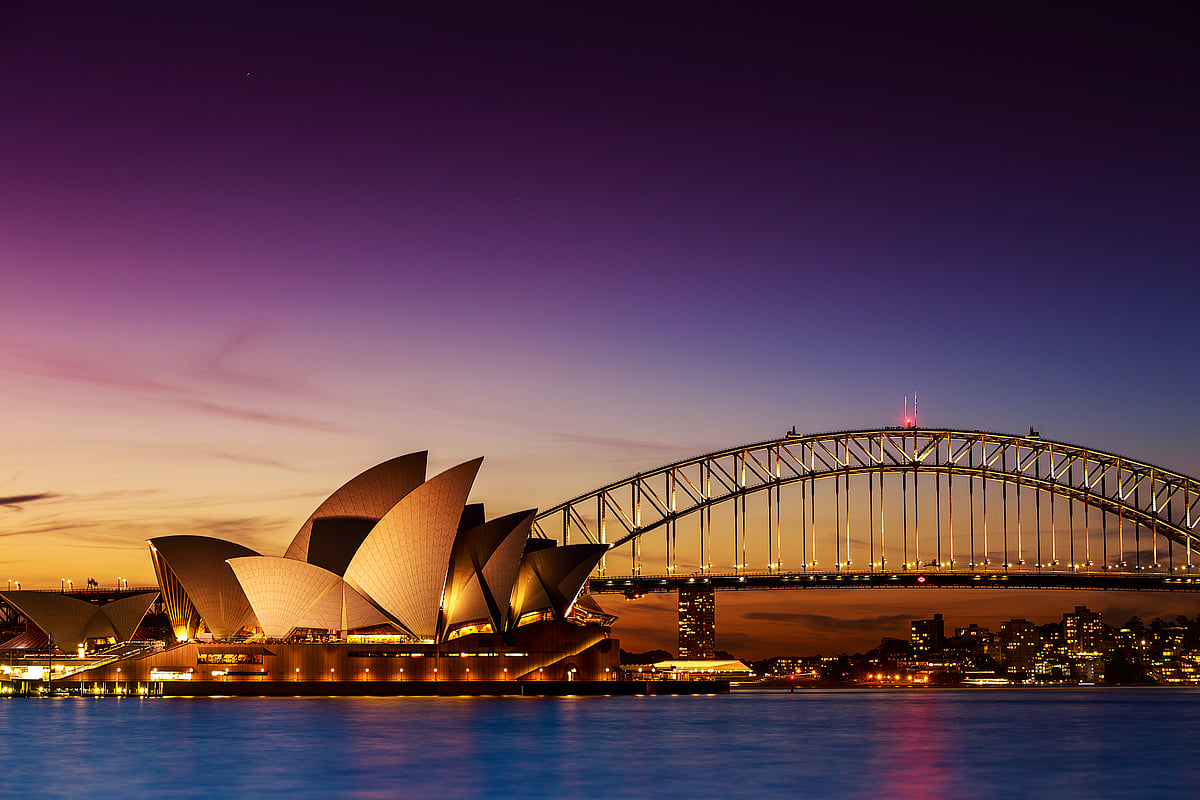 Shutterstock : The Sydney skyline