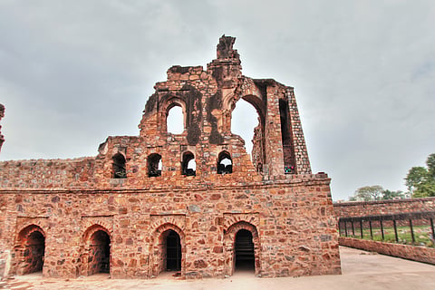 Firoz Shah Kotla in Delhi.