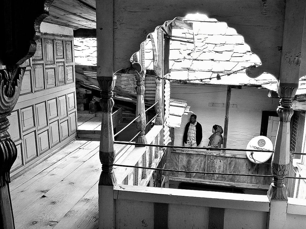 Interiors of a home in Shiraji.