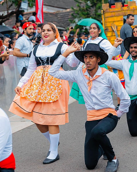 There are dances and parades all through the day