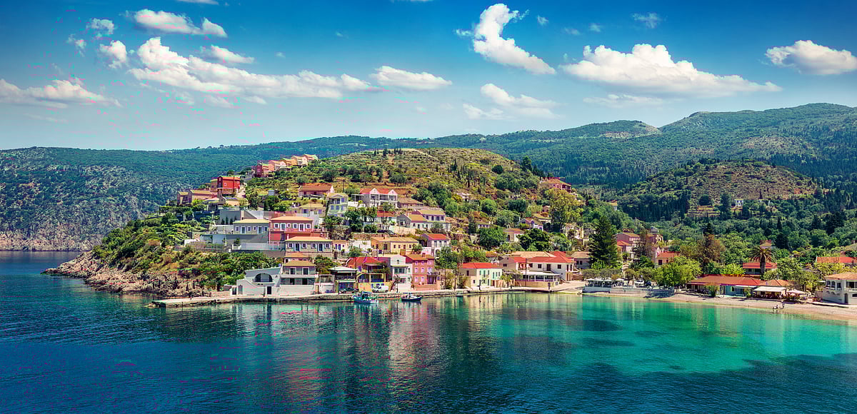 The island of Cephalonia