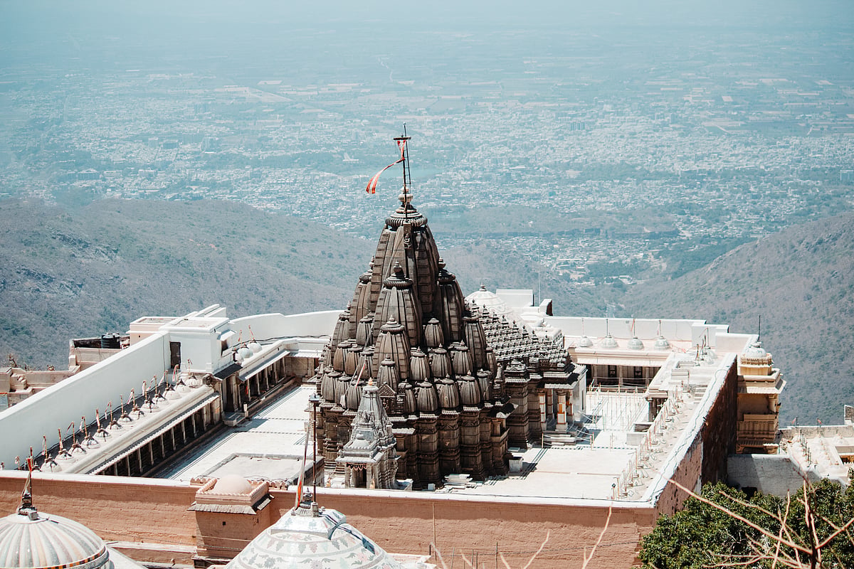 Jain temple on Girnar Hills