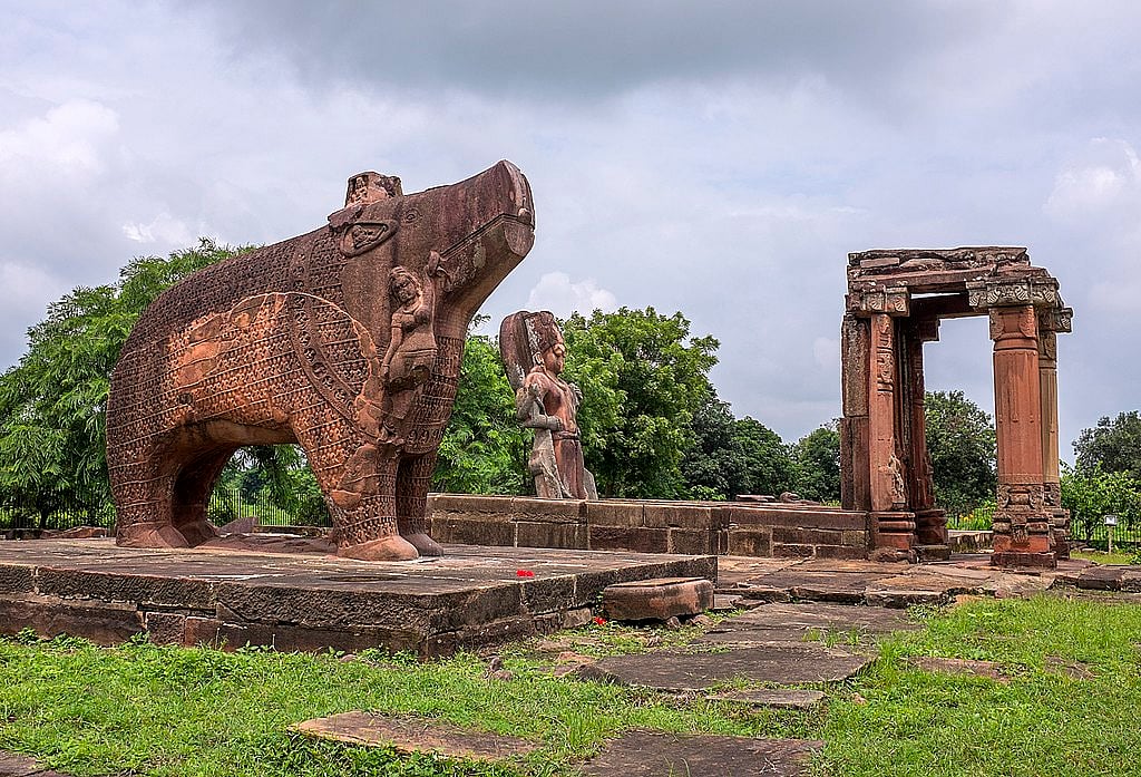 Itsmalay/WikiCommons : The Colossal Varaha at Eran is the earliest known completely theriomorphic iconography of the Varaha avatar of Vishnu