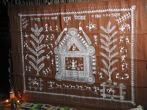 Lagna Chauk of Warli community
