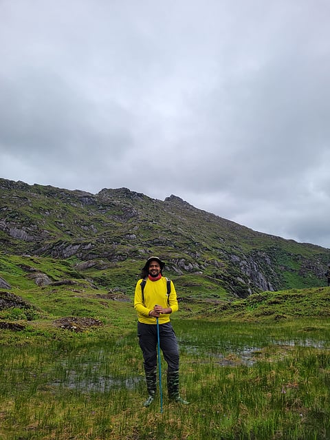 Ankit Gandhi on the Dibang trek