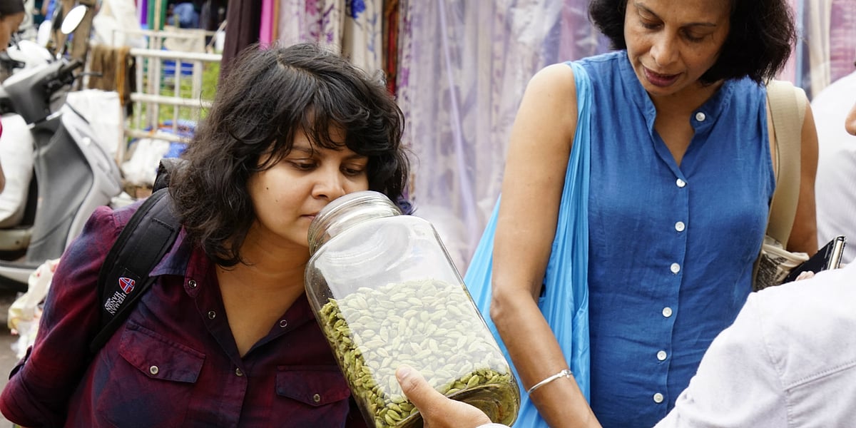 Maria Victor (left) in Goa