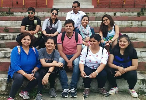 Gaurav Bhatnagar (centre) of The Folk Tales