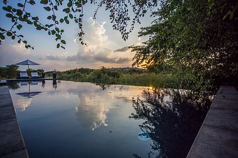 The pool at SUJAN Jawai
