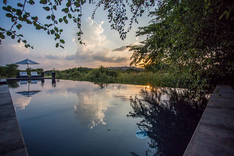 The pool at SUJAN Jawai