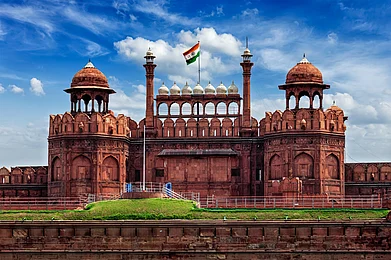 Shutterstock : The Red Fort was where Pandit Nehry delivered Indias Tryst with Destiny address on August 15, 1947