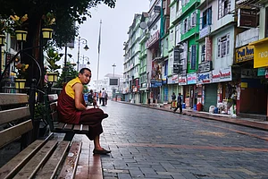 Shutterstock : The shops at MG Marg in Gangtok showcase everything from traditional handicrafts to contemporary clothing