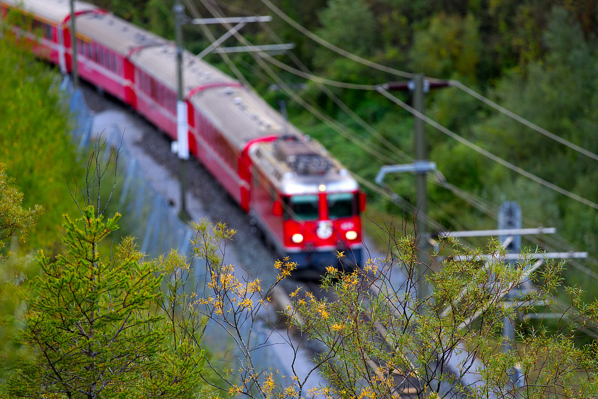 Rhine Valley Line Scenic Train