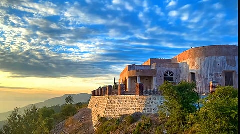 George Everest's Bungalow stands lonely on the Mussoorie Ridge