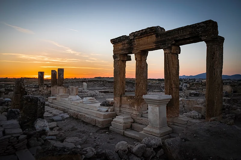 The ancient ruins of Blaundus