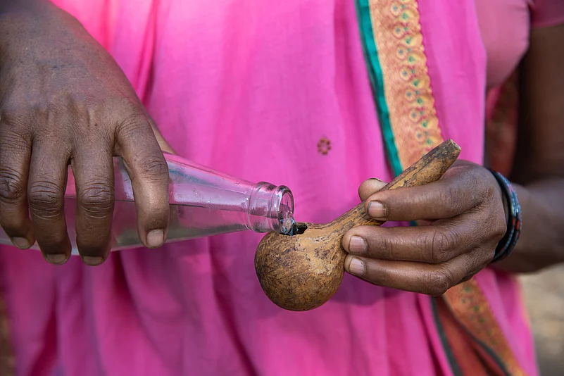 This colourless liquor is made using Mahua flowers