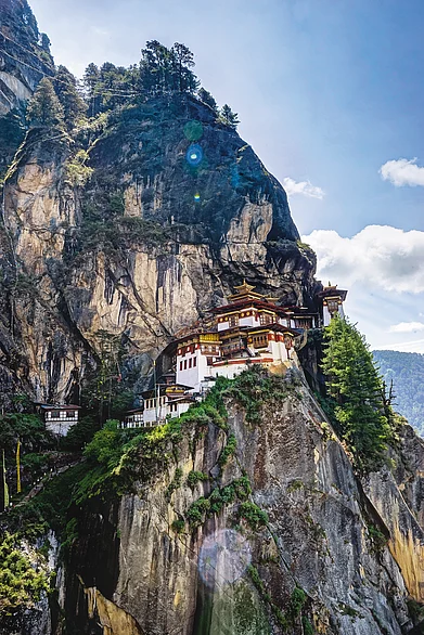 Photo: Deposit Photos : Paro Taktsang, also known as Tigers Nest, was constructed in the year 1692