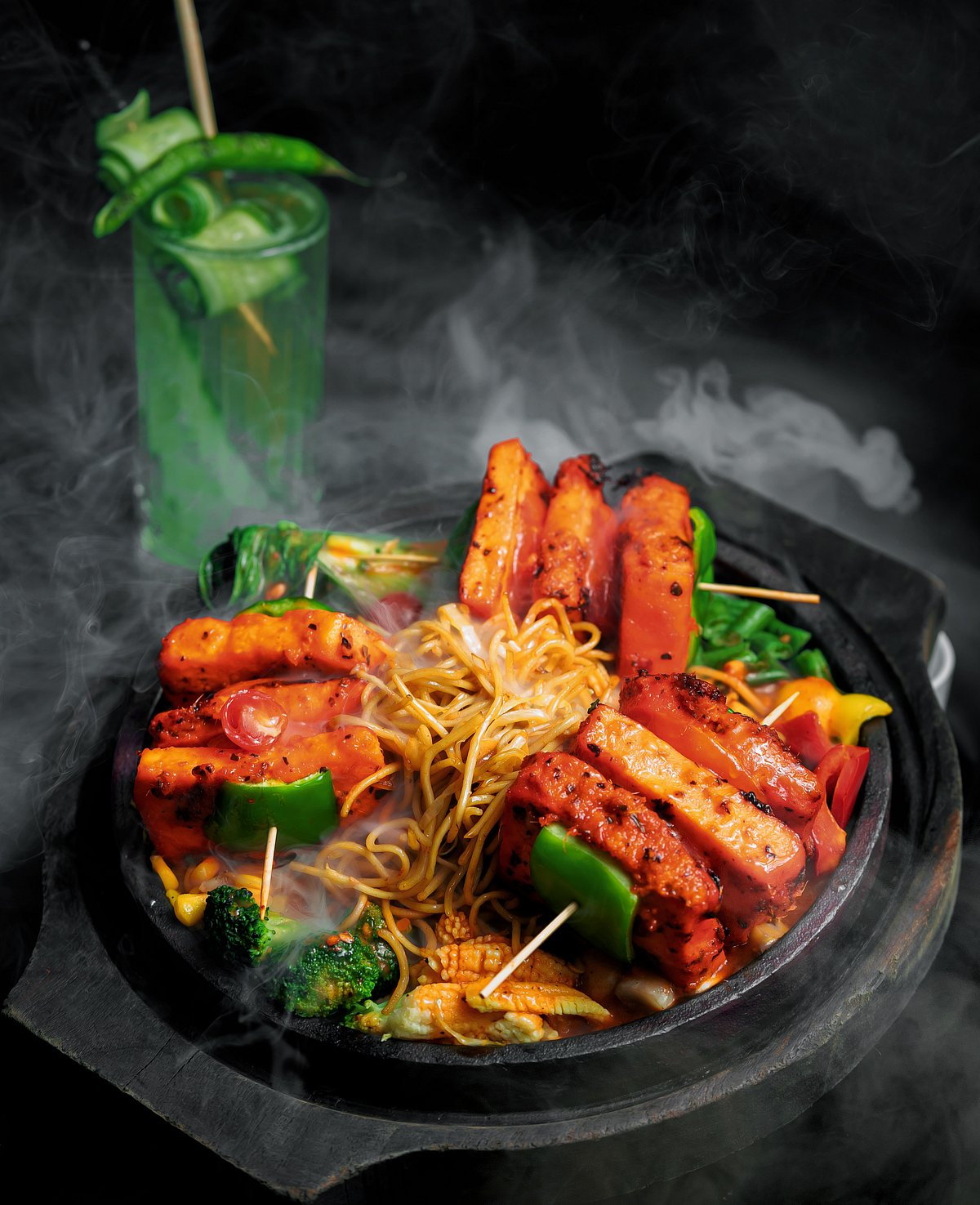 Veg Shashlik Sizzler 