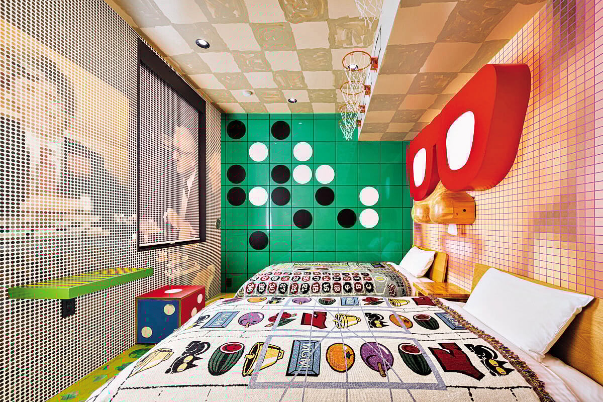 In BnA hotel, each room is designed based on a different theme 