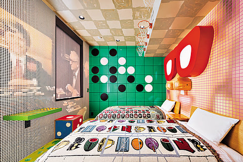 In BnA hotel, each room is designed based on a different theme 