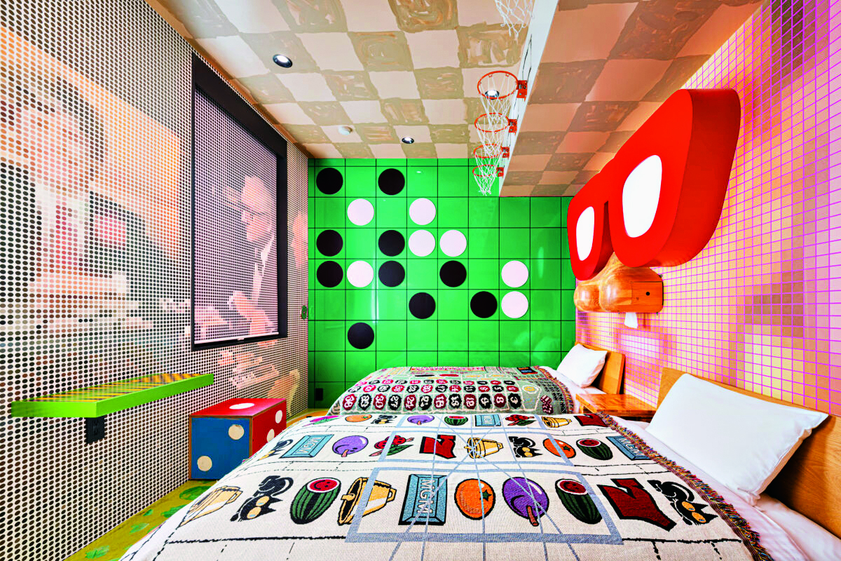 In BnA hotel, each room is designed based on a different theme