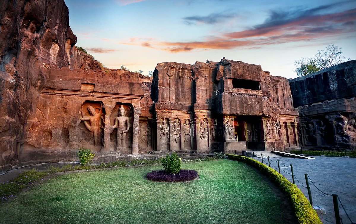 Entrance to Ellora Caves