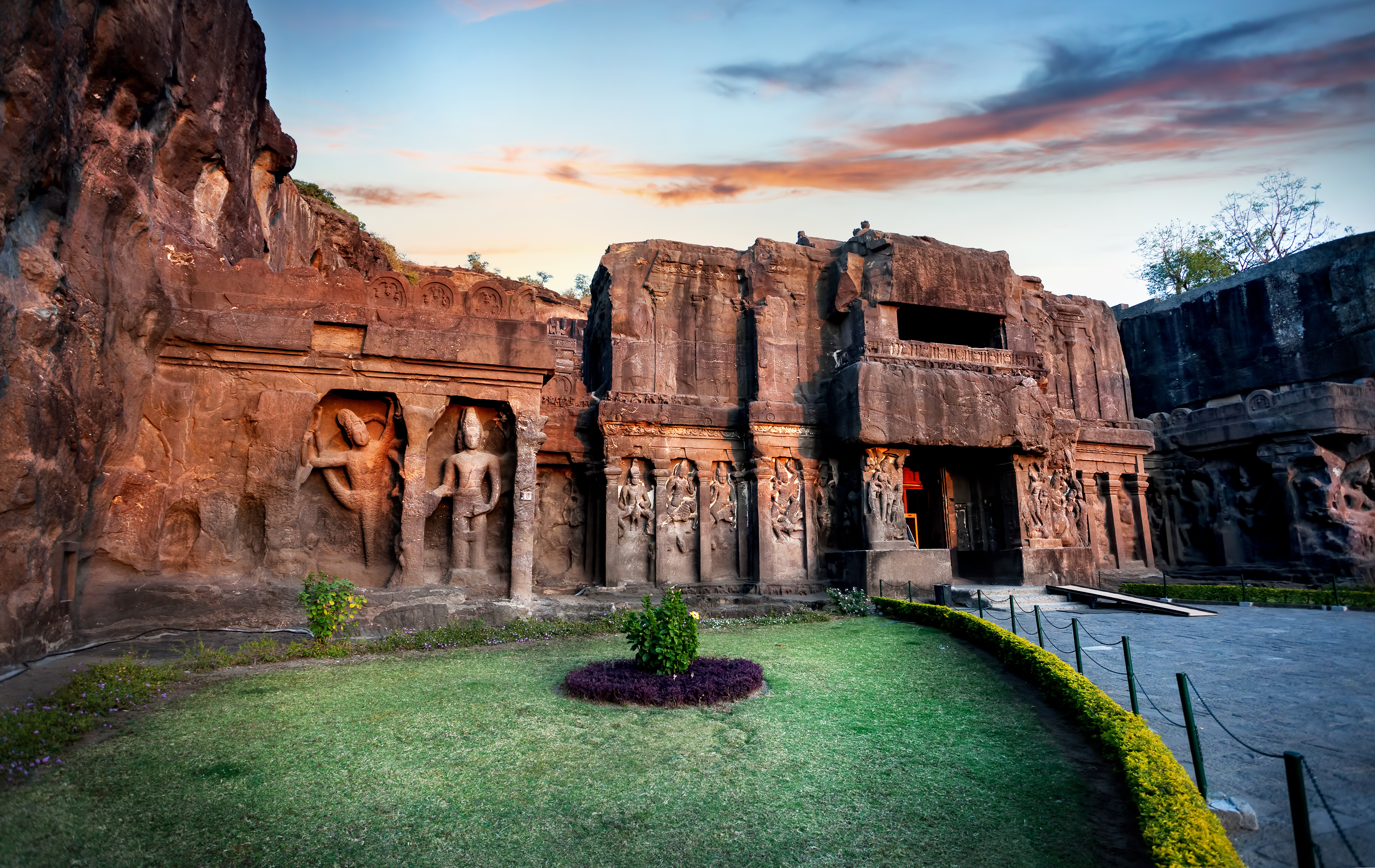 Entrance to Ellora Caves