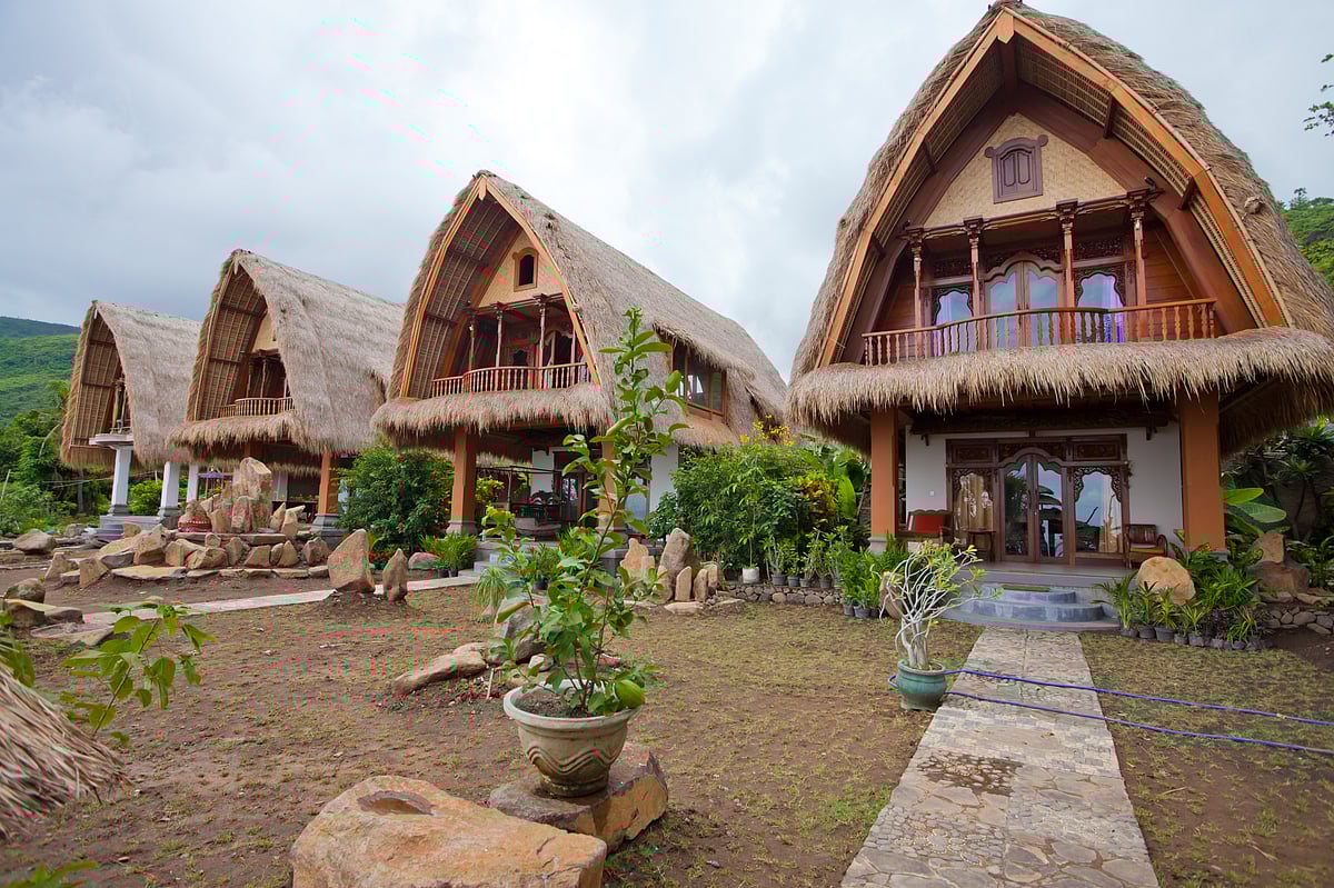 Sustainable bungalows are a good stay option in Bali