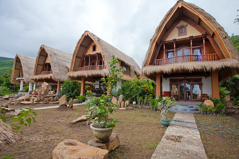 Sustainable bungalows are a good stay option in Bali