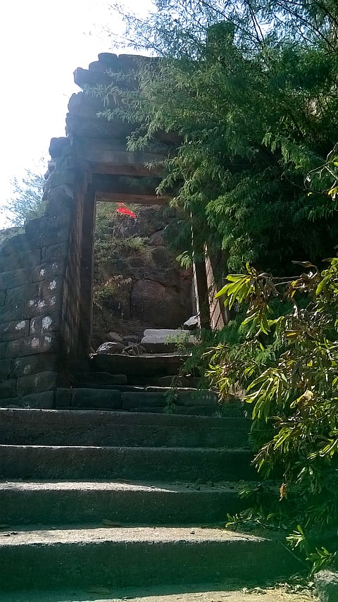 The main gate of Songir Fort