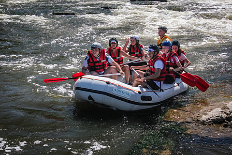 White water rafting at Sun Kosi