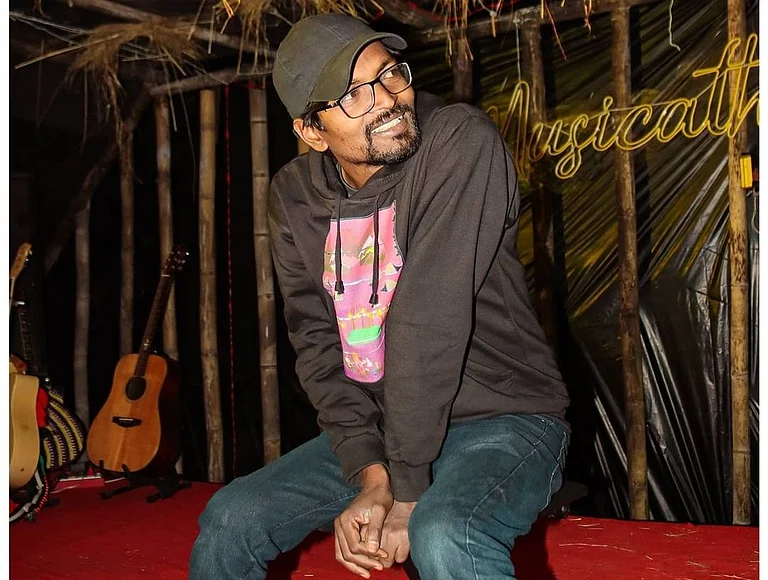 Gaurav Kushwaha, founder of Musafir Cafe and Musicathon - unknowntaleswithme/Instagram