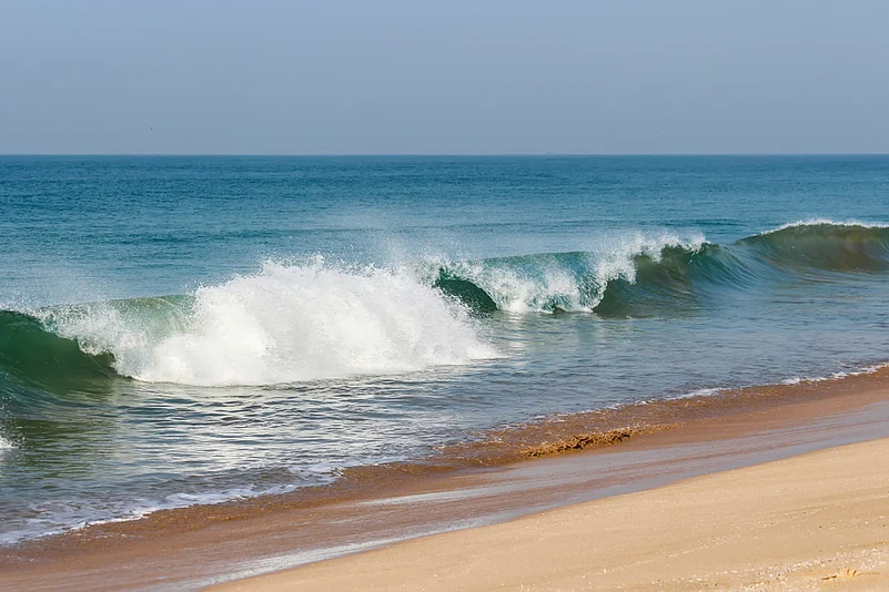 At Madhavpur beach, tourists can also enjoy camel rides