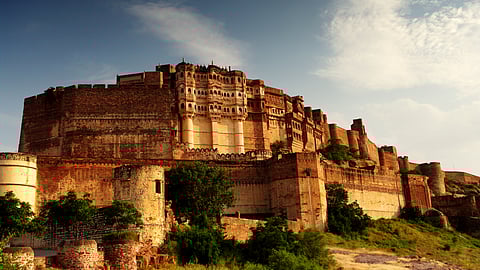 Mehrangarh Fort in Jodphur, Rajasthan