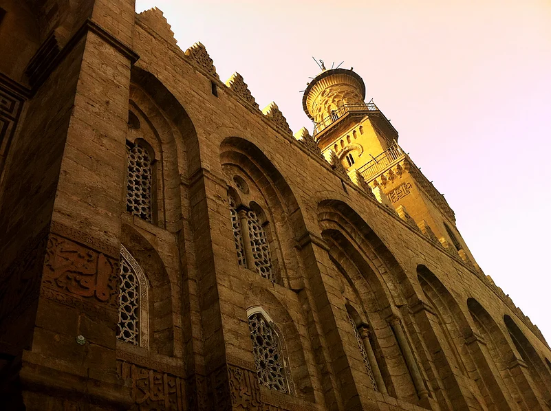 The mosque is a testament to Egypts rich architectural heritage