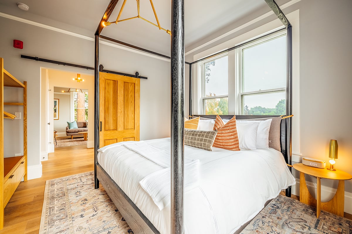 The Ruse Healdsburg seamlessly blends Victorian charm with modern sensibilities