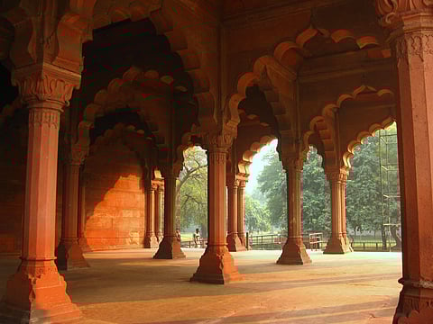 Diwan-e-aam in Lal Qila